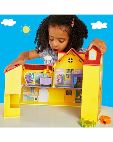 Peppa Pig's Big Family House Playset with Baby Evie