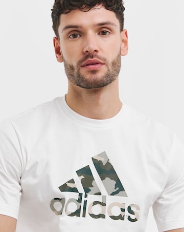 adidas Camo Logo T-Shirt