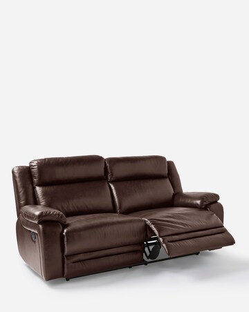 Croft Leather Recliner 3 Seater Sofa