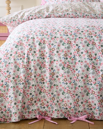 Cath Kidston Pearly Queen Ditsy 100% Cotton Duvet Cover Set