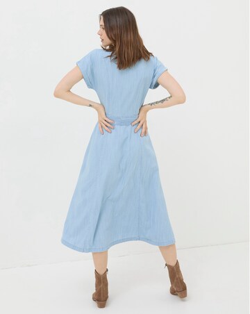 FatFace Odette Denim Midi Dress