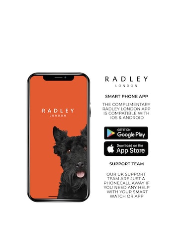 Radley Series 8 Silicone Strap Smart Watch - Cobweb