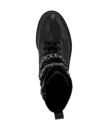 Dune Plazas Buckle Chain Boots Standrad D Fit