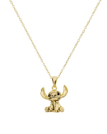 Disney Lilo & Stitch Gold Necklace
