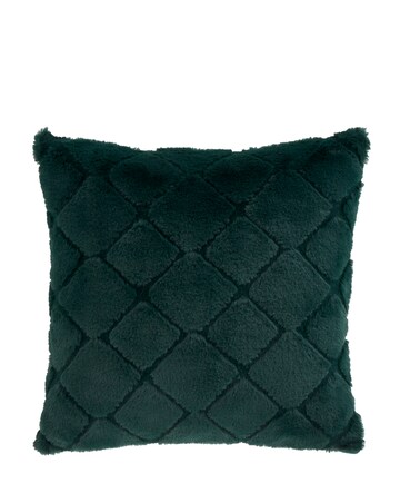 Catherine Lansfield Cosy Diamond Cushion