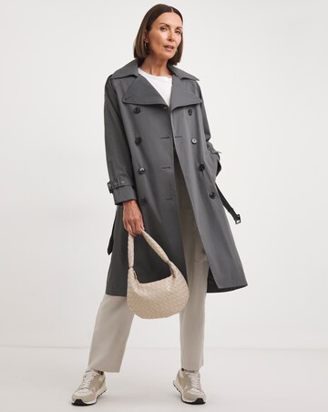 Charcoal Trench Coat
