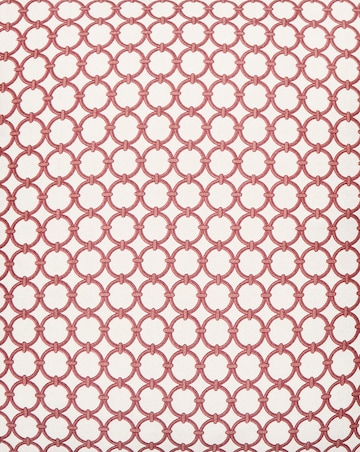 Trellis Chain Satin Cushion Cover