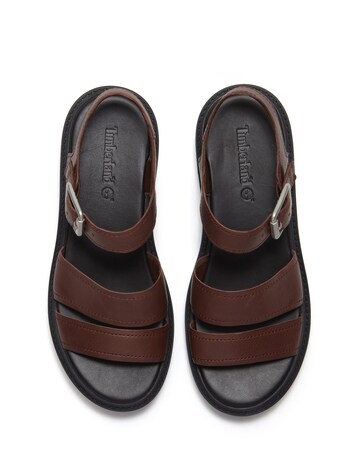 Timberland Stone Street Dark Brown Full Grain Sandals