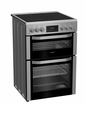 Hotpoint HDE6VDCASX 60cm Electric Double Cooker with Air Fry Install