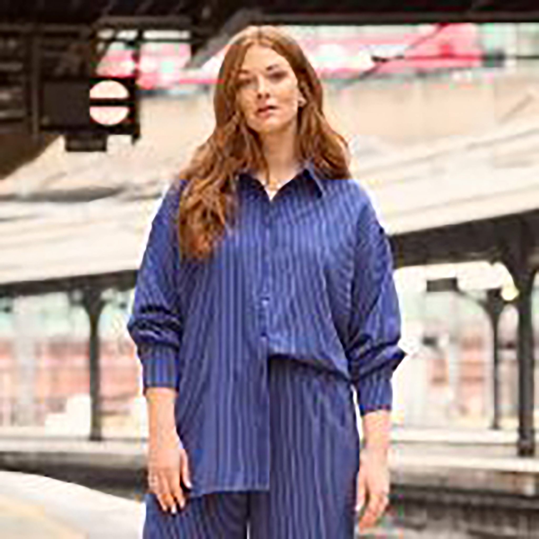 Pretty lady in blousse