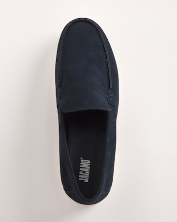Suede Look Loafer Wide Fit