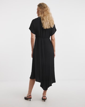 Kilt Pleated Wrap Dress