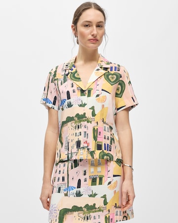OBJECT Short Sleeve Printed Shirt