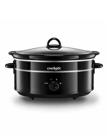 Crockpot SCV655B 6.5 Litre One Pot Black Manual Slow Cooker