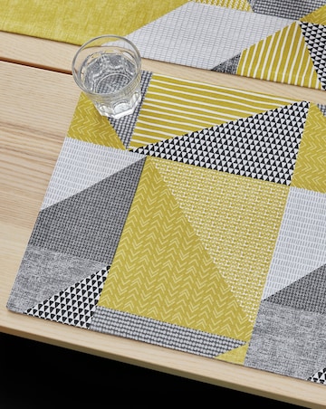 Larsson Geo Placemat Pair