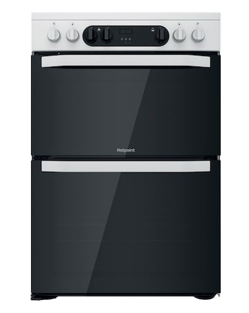 Hotpoint HDM67V9CMW/UK Electric Double Cooker - White