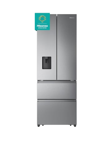 Hisense RF632N4WIE Fridge Freezer - Stainless Steel E Rated