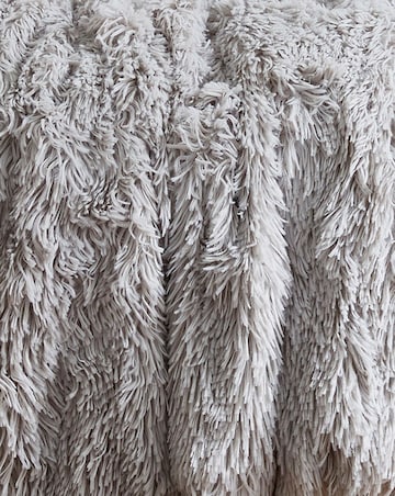 Catherine Lansfield Shaggy Fleece Throw