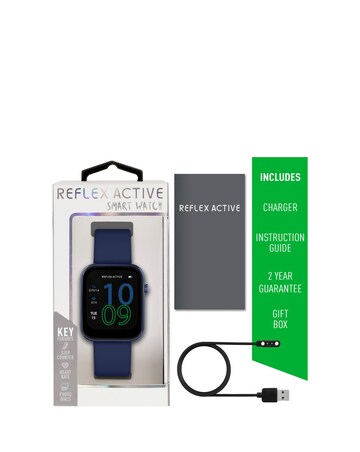 Reflex Active Series 12 Smart Watch - Navy