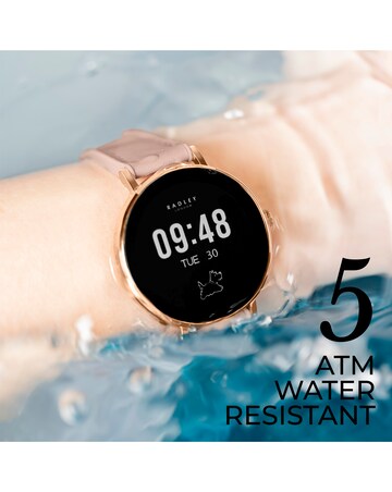 Radley Series 28 AMOLED Leather Strap Watch - Cobweb