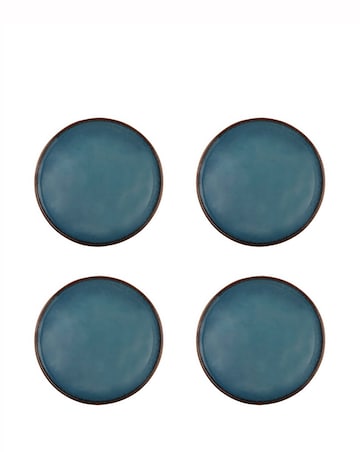 Mason Cash Blue Reactive Glaze Set of 4 Pasta Bowls