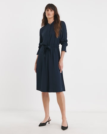 Tommy Hilfiger Navy Soft Shirt Dress