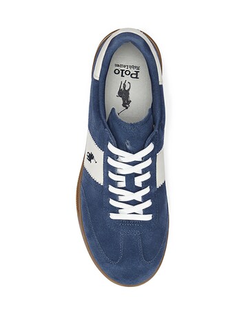Polo Ralph Lauren Heritage Aera Trainers - Navy Cream