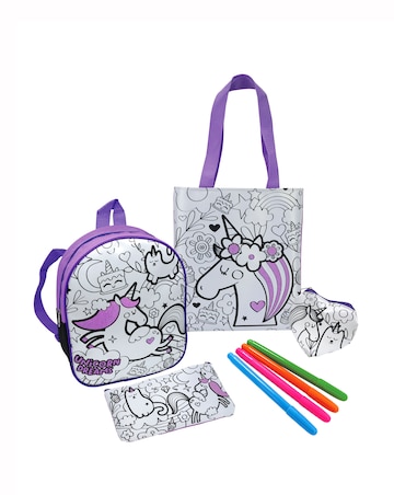 Colour Your Own Bags 4-Piece Craft Set