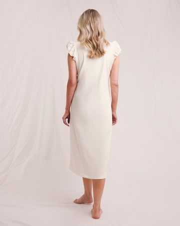 Jersey Broderie Midi Nightie