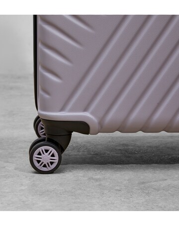 Rock Santiago 3pc Suitcase Set - Purple