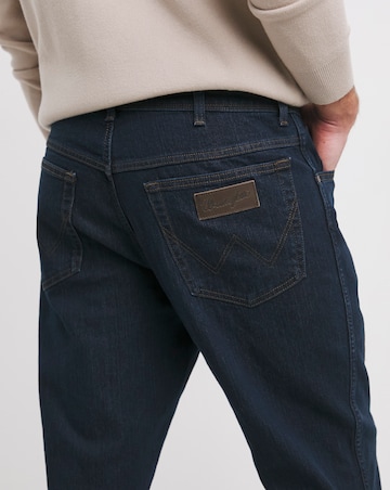 Wrangler Texas Straight Fit Jean - Blue/Black