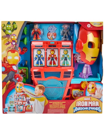 Marvel Iron Man and His Awesome Friends Playset Iron Quarters