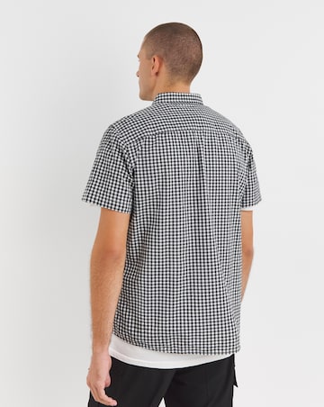 Short Sleeve Gingham Shirt