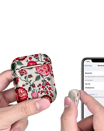 VQ Wren Wireless Earbuds - Cath Kidston Strawberry Garden