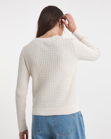 Tommy Hilfiger Cable Knit Crew Long Sleeve Sweater