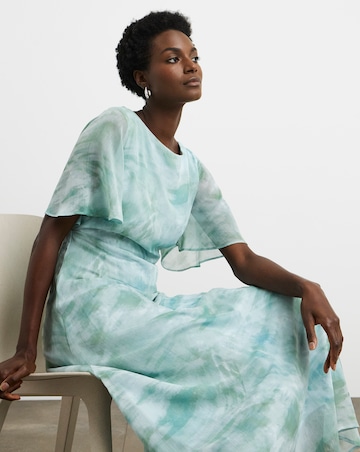 Joanna Hope Chiffon Column Dress