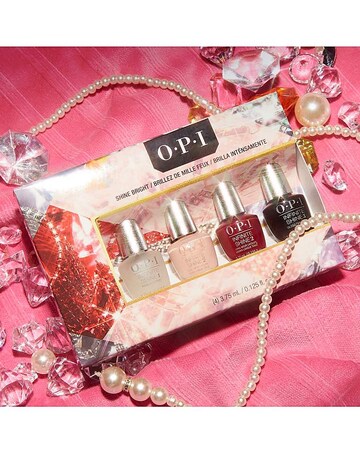 OPI Jewel Be Bold Collection, Infinite Shine 4 Piece Mini Pack