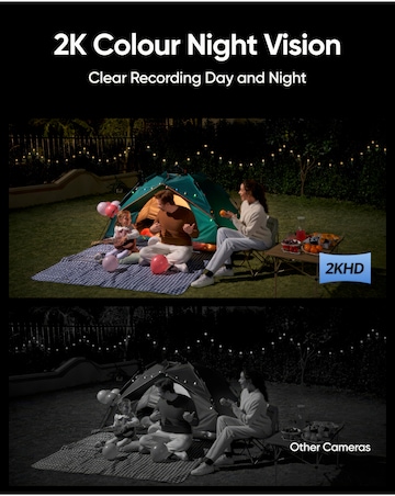 Eufy Outdoor Solar Panel Wall Light 2K No Fee Camera