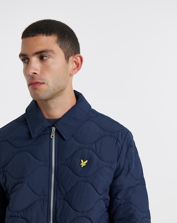 Lyle & Scott Quilted Jacket - Navy