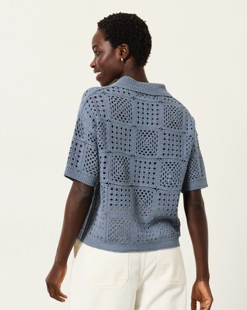 FatFace Astrid Crochet Shirt