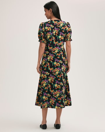 Finery London Floral Button Up Dress