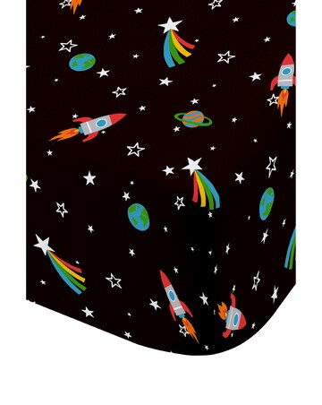 Catherine Lansfield Rainbow Rockets Fitted Sheet