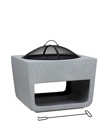 Charles Bentley Magnesium BBQ Firepit