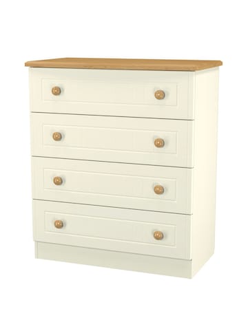 Frances Ready Assembled 4 Drawer Chest