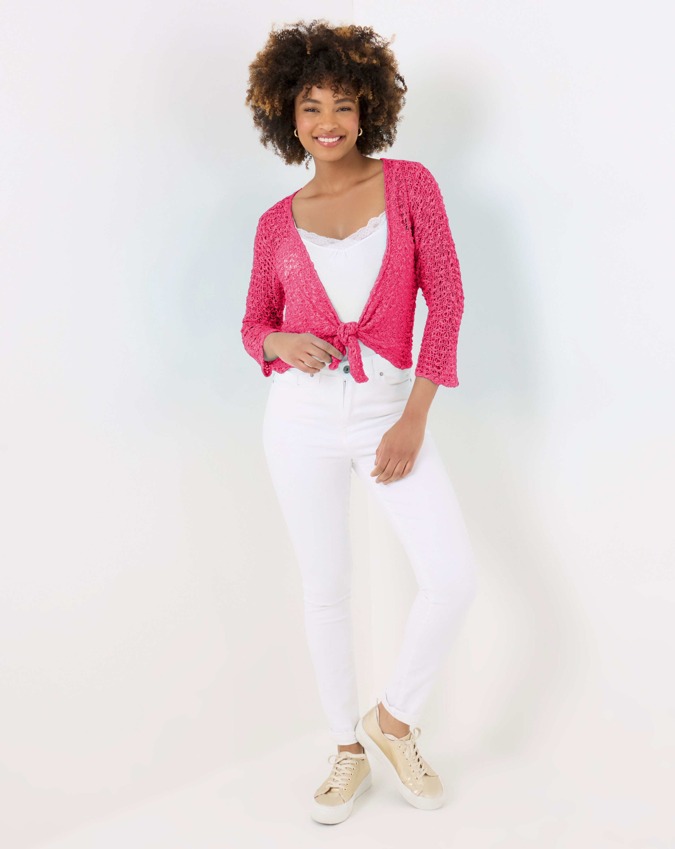 Joe Browns Fresh and Fancy Popcorn Cardigan | JD Williams