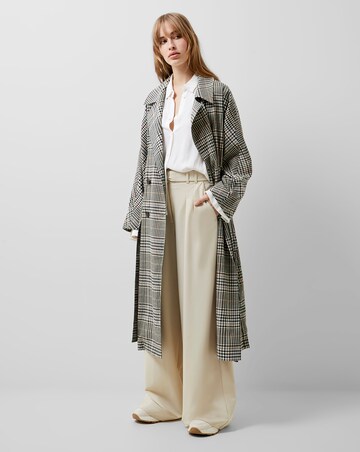 French Connection Dandy Check Trench Coat