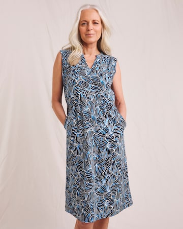 Julipa Pure Cotton Printed Shift Dress