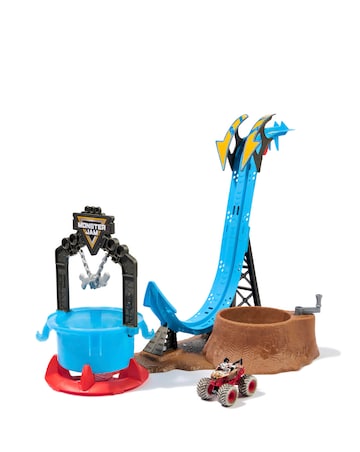 Monster Jam 1:64 Mud Blasters Playset