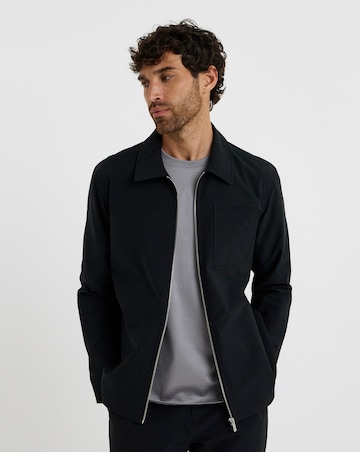 Folio Zip Through Tech Shacket Regular