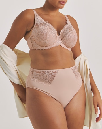 Pretty Secrets (2 Pack) New Ella Full Knickers Blush/White